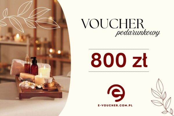 Voucher podarunkowy 800 zł